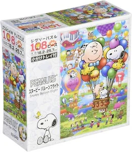PEANUTS Snoopy Balloon Flight 108 piece jigsaw puzzle Epoch 03-043 JAPAN - Picture 1 of 2
