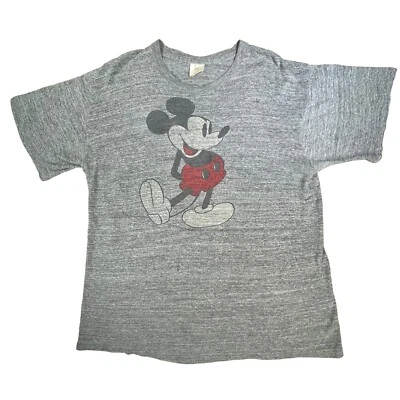 Camiseta De Colección Años 70 Disney Mickey Mouse Para Hombre Grande Colegial Pacífico Talla XL Foto 1 de 4