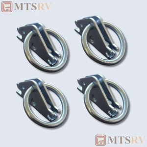Brophy ETR4 Tie-Down O-Ring for E-TRACK - 4-PACK - 4,000 lb. 2" Diameter Ring - Imagen 1 de 1