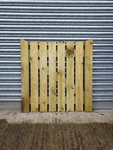 Wooden Gate h90 w80cm Heavy-Duty... - Picture 1 of 2