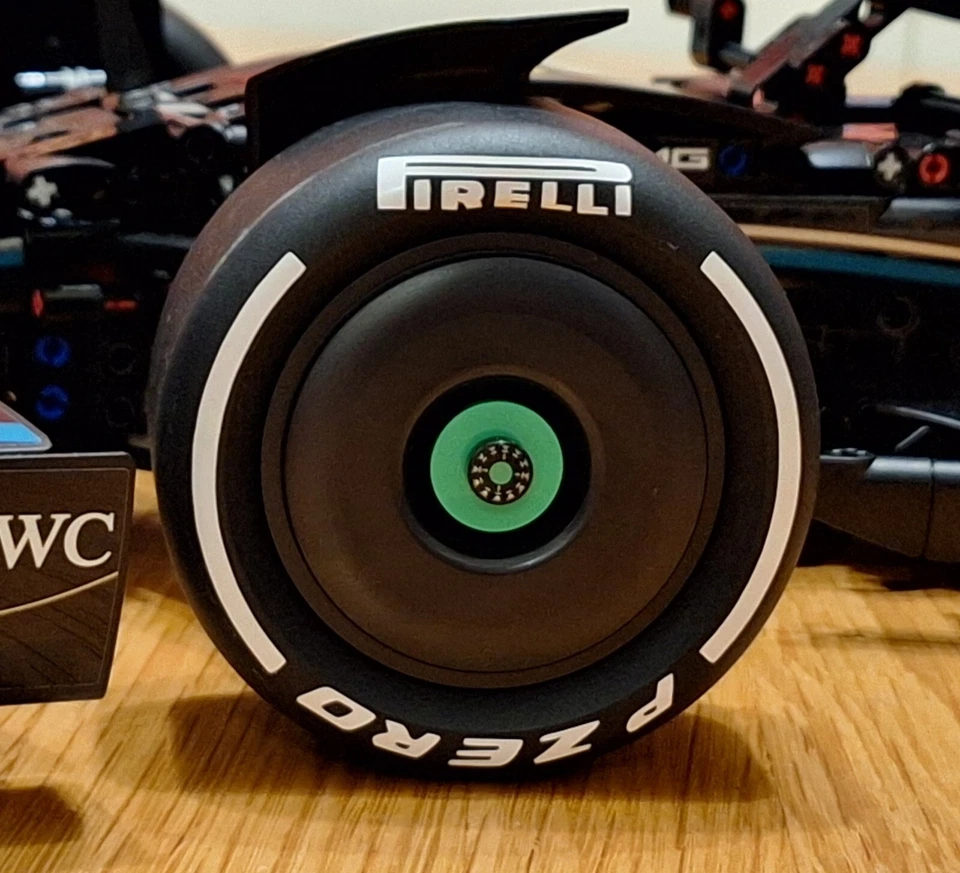 LEGO Mercedes W14 F1 42171 Custom Tyre Sticker Set - Image 1 of 3