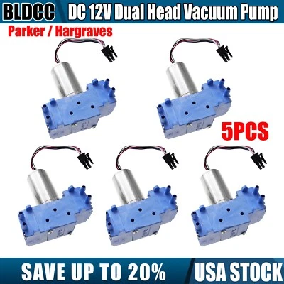 5PCS Parker / Hargraves DC 12V Brushless Vacuum Pump Diaphragm Pump DIY Projects - Image 1 of 4