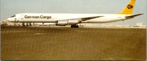 Postcard German Cargo Plane McDouglas DC-8-73AF D-ADUO - Picture 1 of 2