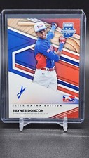 Rayner Doncon 2020 Panini Elite Extra Edition On-Card Auto #DPL-RD LA Dodgers