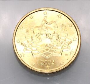 2002 50 Euro Cent Coin, Italian