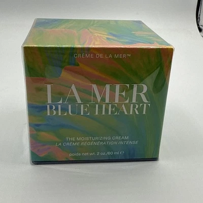 Limited Edition La Mer Blue Heart/La Creme Moisturizing Cream 2oz New Sealed - Image 1 of 4