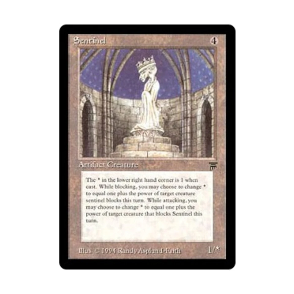WOTC MtG Legends Sentinel (R) VG - Image 1 of 1