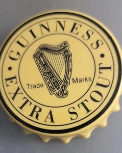 Guinness Stout Extra Magnetic Cap Bottle Top Can Opener Advertising Item, 2.5" - Picture 1 of 2