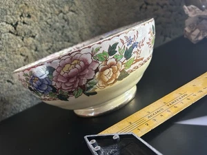 Maling English large bow Peony rose,early 1950s, Maling Pottery,vintage - Picture 1 of 7