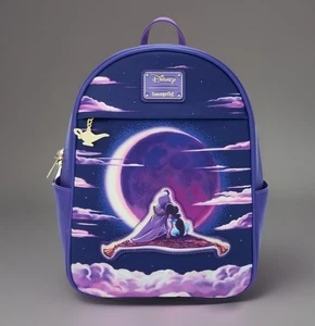 Loungefly Disney Jasmine & Aladdin Magic Carpet Ride Mini Rucksack Sphinx Lampe! - Bild 1 von 6