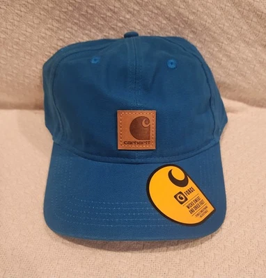 Gorra Carhartt StrapBack azul marino béisbol algodón canavs gorra Foto 1 de 4