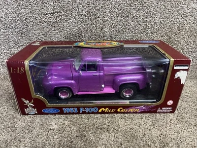 Ford F-100 1953 Road Legends escala 1/18 suave personalizado!!! PÚRPURA METALIZADO 92149 Foto 1 de 4