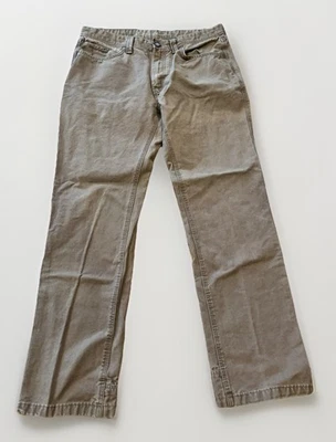 Eddie Bauer Hombres 33x28 Marrón Pesado Pato Lona Utilidad Exterior Trabajo Pantalones Pesados Foto 1 de 4