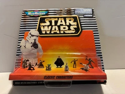 STAR WARS Micro Machines  CLASSIC CHARACTERS Figure Set NEW - Image 1 of 3