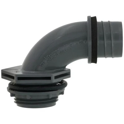 10pc 1" 90-Degree One-Piece Liquidtight Non-Metallic Conduit Fitting LN20FA-CAR  - Image 1 of 3