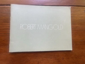 Robert Mangold 1974 La Jolla Museum Exhibition Catalog Minimal Art Book - Foto 1 di 13