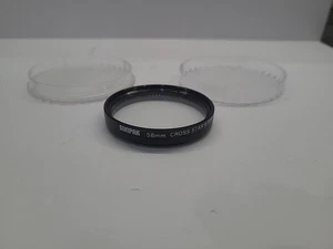 Sunpak 58mm Cross Star 8 Point Camera Lenses - Picture 1 of 9