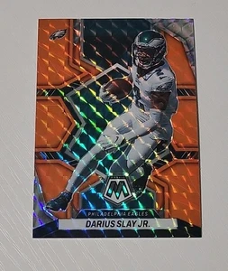 2022 Panini Mosaic Darius Slay Jr. #218 Orange Reactive Prizm Eagles - Picture 1 of 2