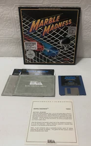 Marble Madness Tandy 256K Game 5.25 & 3.5 Disks & Insert - Picture 1 of 9