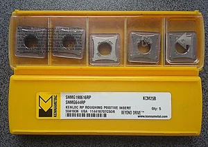 ¡VENTA! 5 x PLACAS DE CORTE GIRATORIAS KENNAMETAL SNMG 190616RP KCM25B - Imagen 1 de 1
