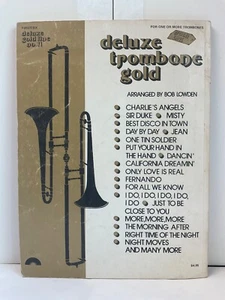 Deluxe Trombone Gold Jazz Blues California Dreaming I Do Book Piano Sheet Music - Picture 1 of 9