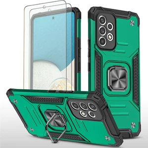 Samsung Galaxy A53 5G Heavy Duty,Military Grade Case+Screen Protector Film Green - Picture 1 of 11