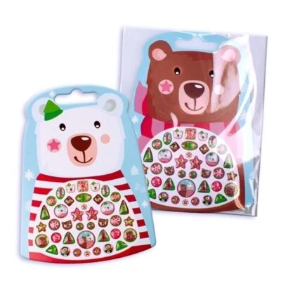 BENNI & BRUNO Mini-Sticker 2 Stickerbogen Weihnachtssticker Aufkleber - 80474 - Bild 1 von 3