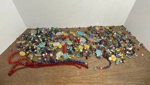 Large Loose Sparkly Pendant Bead Lot Glass Crystal Ceramic Stone Jewelry Making - Picture 1 of 4