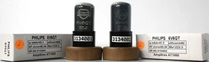 6V6GT Mullard Philips Made in Holland Amplitrex AT1000 Geprüfte Menge 1 MP (2 Stück) - Bild 1 von 6