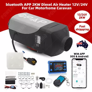 PPAP Diesel Air Heater 12V 2KW Bluetooth App LCD Display for Car Bus RV Indoors - Picture 1 of 15