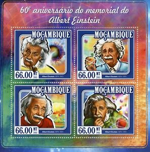 Mozambique 2015 MNH Albert Einstein Stamps Science Physics 4v M/S