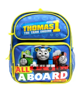 Thomas the Train ALL ABOARD 10" Backpack with two main compartments-Brand New! - Picture 1 of 2
