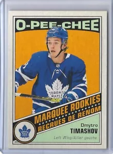 2019-20 O-Pee-Chee Retro #628 Dmytro Timashov Rookie Karte - Bild 1 von 2