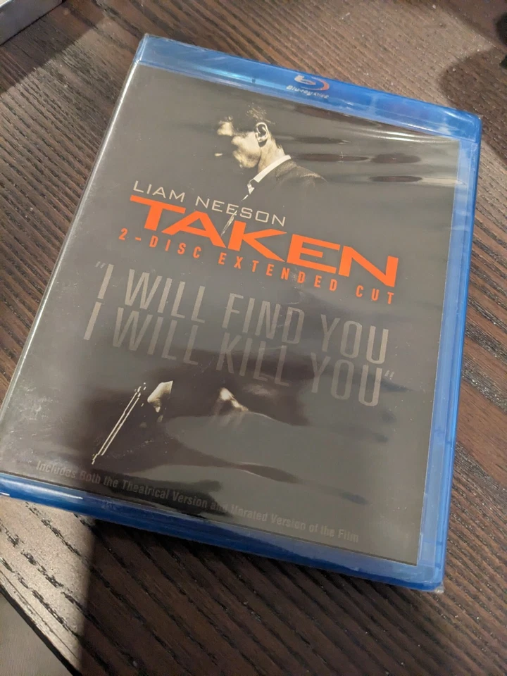 Взятый LIAM Neeson Bluray 2-диск расширенный вырез 2009 с цифровой копией новый запечатанный  - Изображение 1 из 1