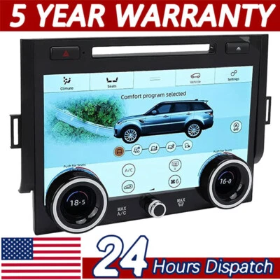 LCD Touch Screen Climate Control AC Panel For Range Rover Sport L494 2013-2017 Foto 1 de 4