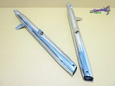 Fit SUZUKI K125  EXHAUST MUFFLER  L/R 1 PAIR SET NEW  "WELDED STYLE" [mi3149] - Image 1 of 4