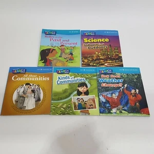 Lot of 5 Wright Group LEAD 21 Reading Books 2nd Grade Unit 1 2 3 4 Science Roles - Picture 1 of 8