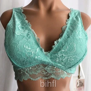 Jessica Simpson / Bra ~ Bralette / Sheer Lace / Lace Trim / Blue Light / $28 - Picture 1 of 2