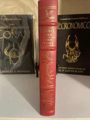 John Updike Rabbit Run SIGNED 1977 Limited Edition Book Leather Franklin Library - Image 1 of 4