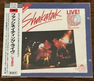 SHAKATAK "LIVE!" 1985 CD ALBUM 11 TRACK POLYDOR RECORDS 1. PRESS W. GERMANY AAD - Picture 1 of 5