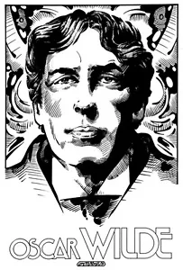 Oscar Wilde. ESCRITOR IRLANDÉS. Estampado firmado por Jim FitzPatrick. A4 11""x8"" - Imagen 1 de 3