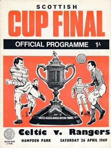 SCOTTISH CUP FINAL 1969 Celtic v Rangers - Picture 1 of 1