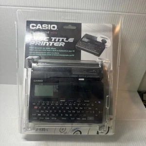 Casio CW-K85-L Disc Title Printer Compact Disc CD DVD Printer - Picture 1 of 5