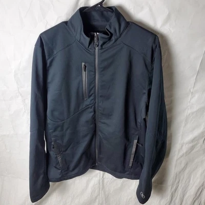 Ogio Endurance Jacket Mens L Black Crux Soft Shell Full Zip Wind Water Resistant - Image 1 of 4