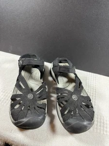 KEEN Rose Slingback Black Suede Strap Sandals-close toe Womens sz 9 NWOT * - Picture 1 of 4
