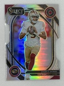 2024 Select Football Silver Die Cut Club Joshua Dobbs #273 San Francisco 49ers - Picture 1 of 2