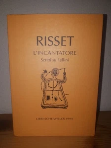 Jacqueline Risset - Der ZAUBERER Schriften auf Fellini - Scheiwiller Bücher 1994 - Bild 1 von 9