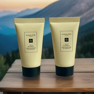 2- Jo Malone London Wild Bluebell 1oz/30ml Body & Hand Wash Gel Moussant - Picture 1 of 5
