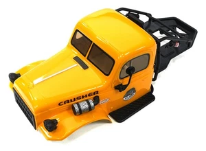 Realistic Yellow Plastic Body Kit for 1/10 Scale Off-Road Crawler 285mm WB - Picture 1 of 4