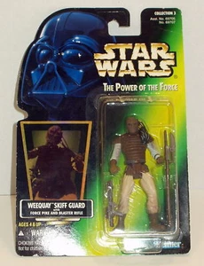 Star Wars Weequay Skiff Guard Force Pike TPOF Free Ship w/ Pro Packing - Picture 1 of 2